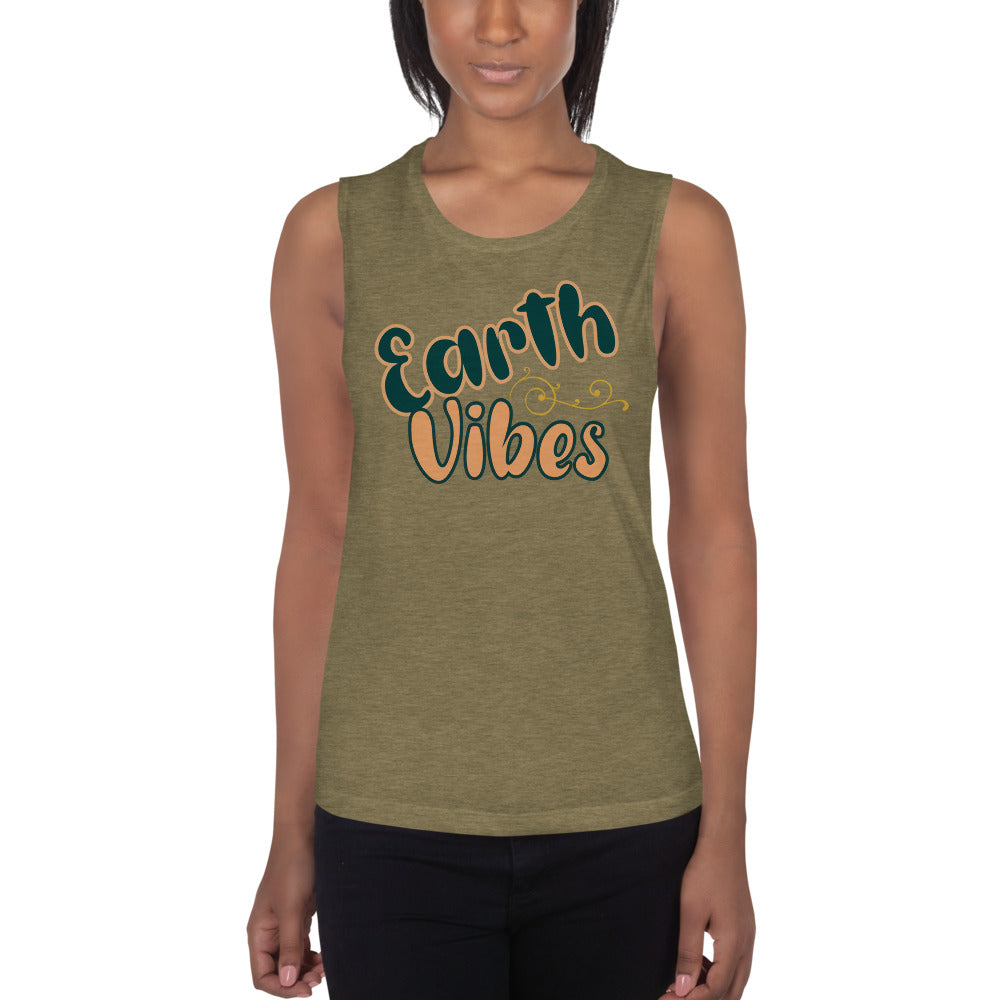 Earth Vibes Muscle Tank - Mod Visions