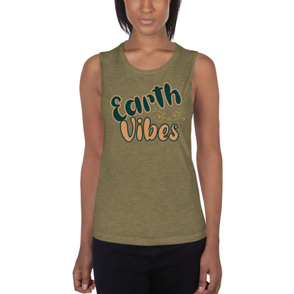 Earth Vibes Muscle Tank - Mod Visions