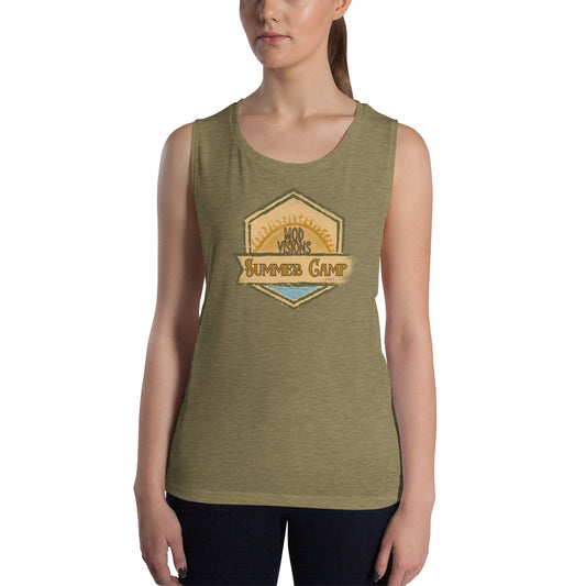 Mod Visions Summer Camp Muscle Tank - Mod Visions