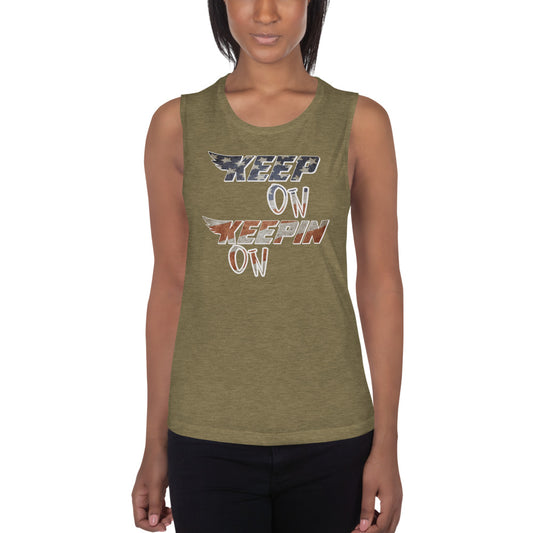 Keep On Keepin On Muscle Tank - Mod Visions