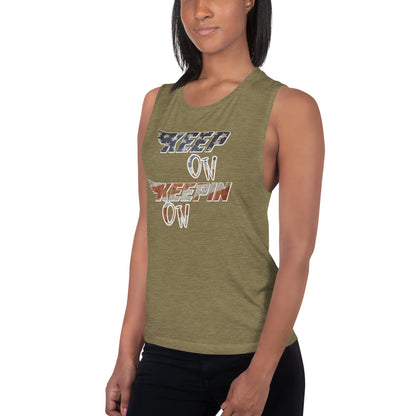 Keep On Keepin On Muscle Tank - Mod Visions