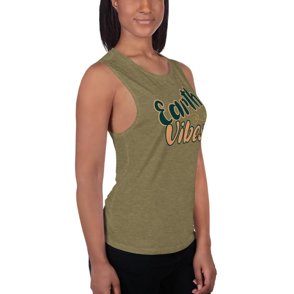 Earth Vibes Muscle Tank - Mod Visions