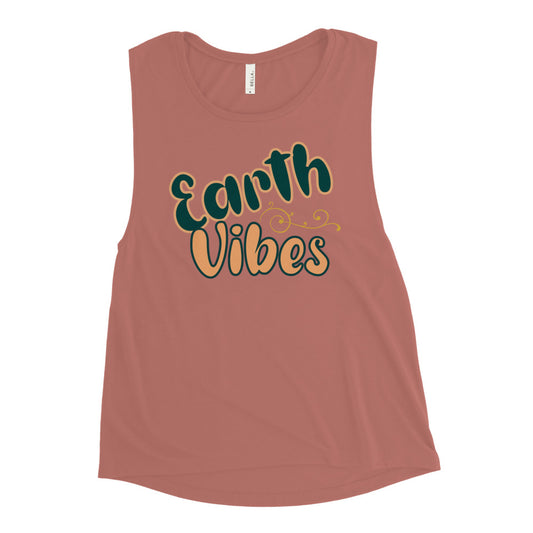 Earth Vibes Muscle Tank - Mod Visions