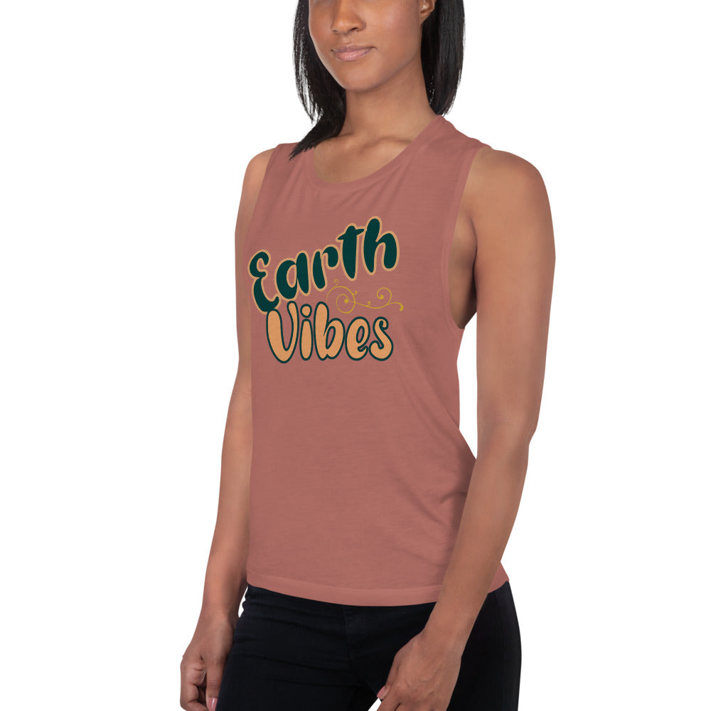 Earth Vibes Muscle Tank - Mod Visions