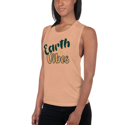 Earth Vibes Muscle Tank - Mod Visions