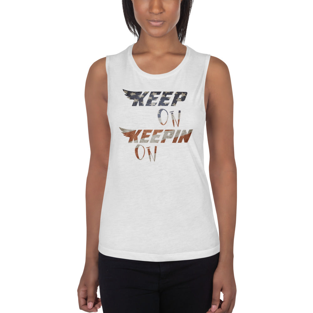 Keep On Keepin On Muscle Tank - Mod Visions