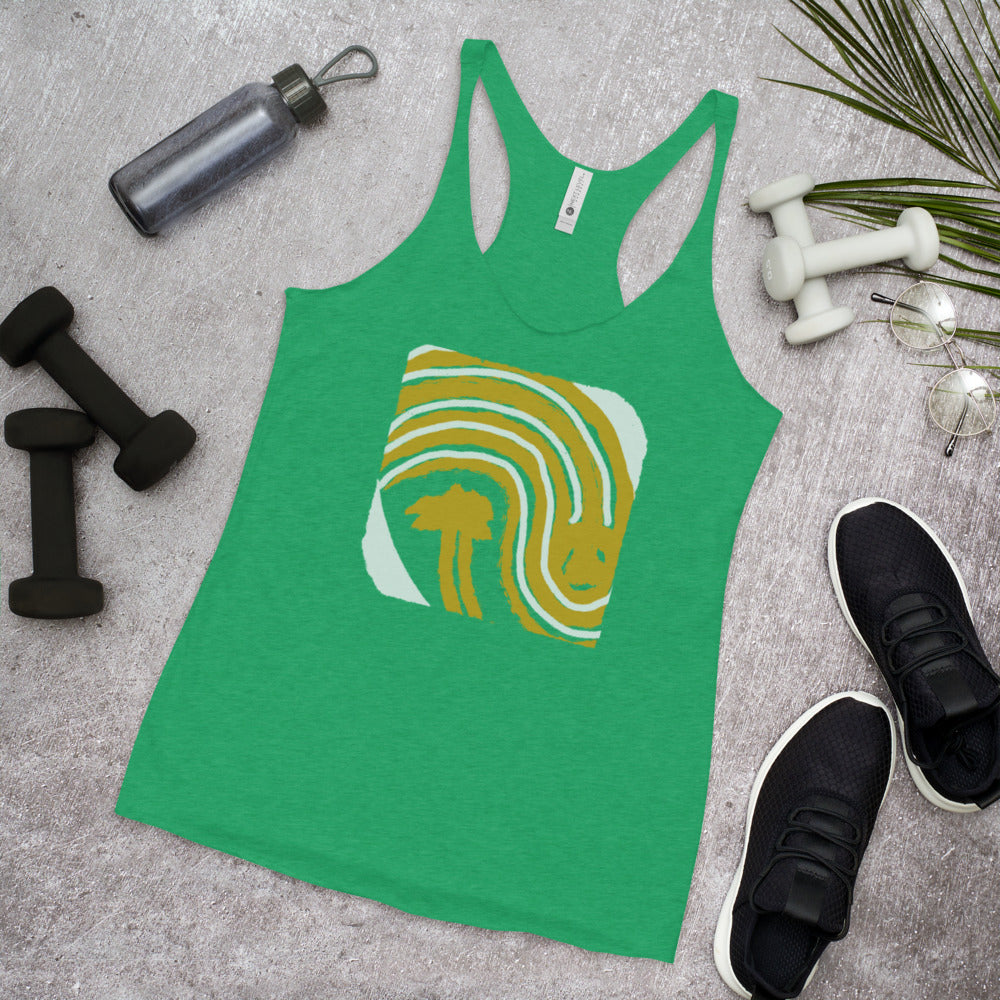 Wave Rider Racerback Tank - Mod Visions