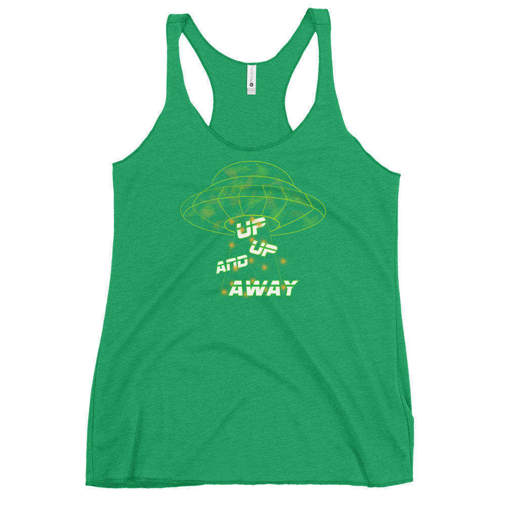 Up Up And Away Racerback Tank - Mod Visions