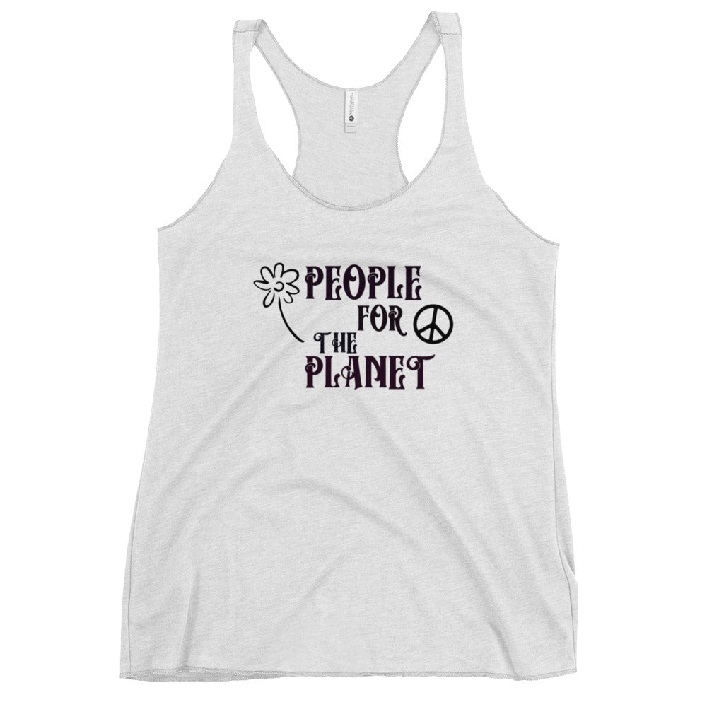 People For The Plant Racerback Tank - Mod Visions