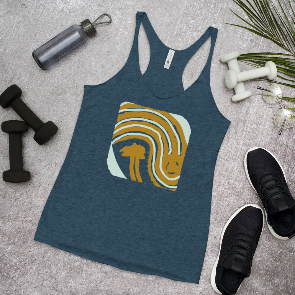 Wave Rider Racerback Tank - Mod Visions