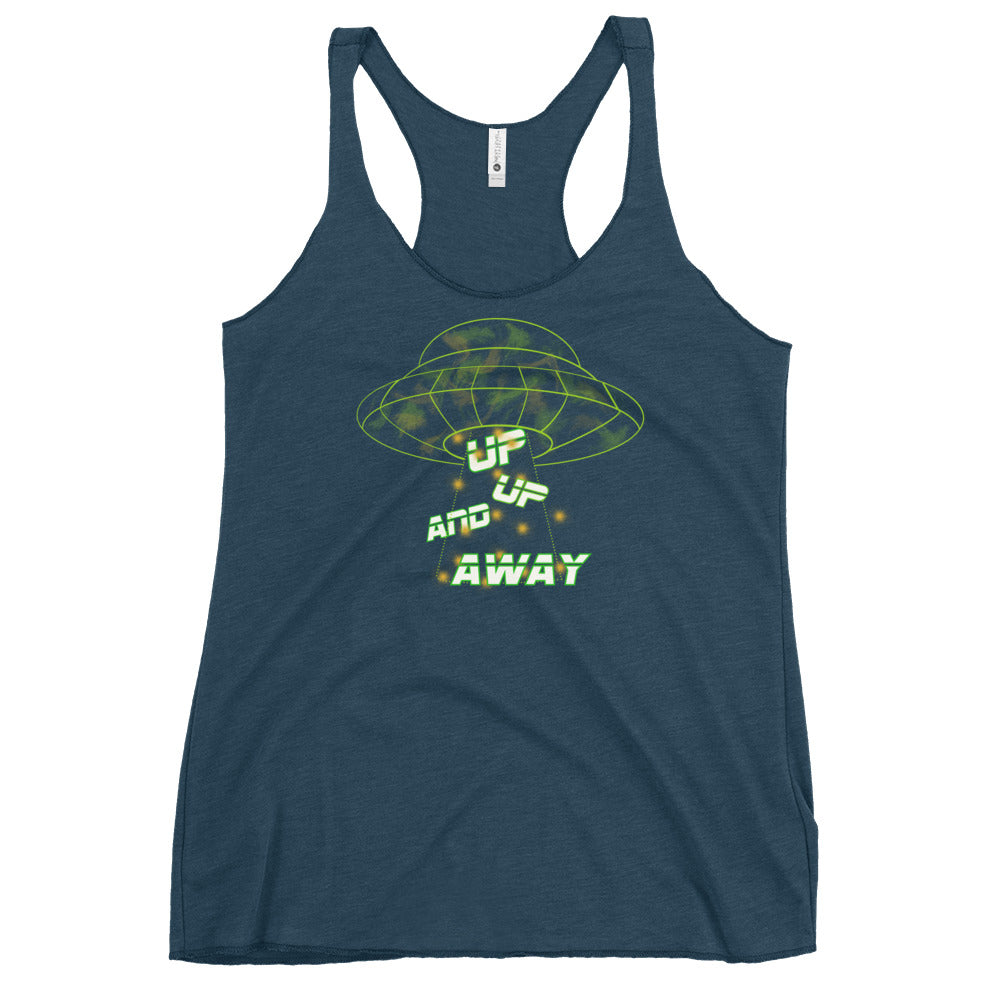 Up Up And Away Racerback Tank - Mod Visions