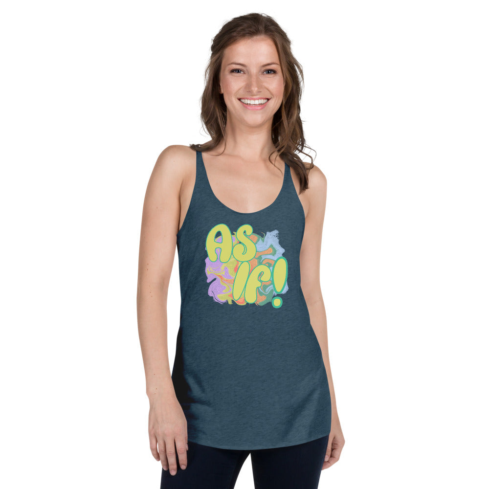 As If Racerback Tank - Mod Visions