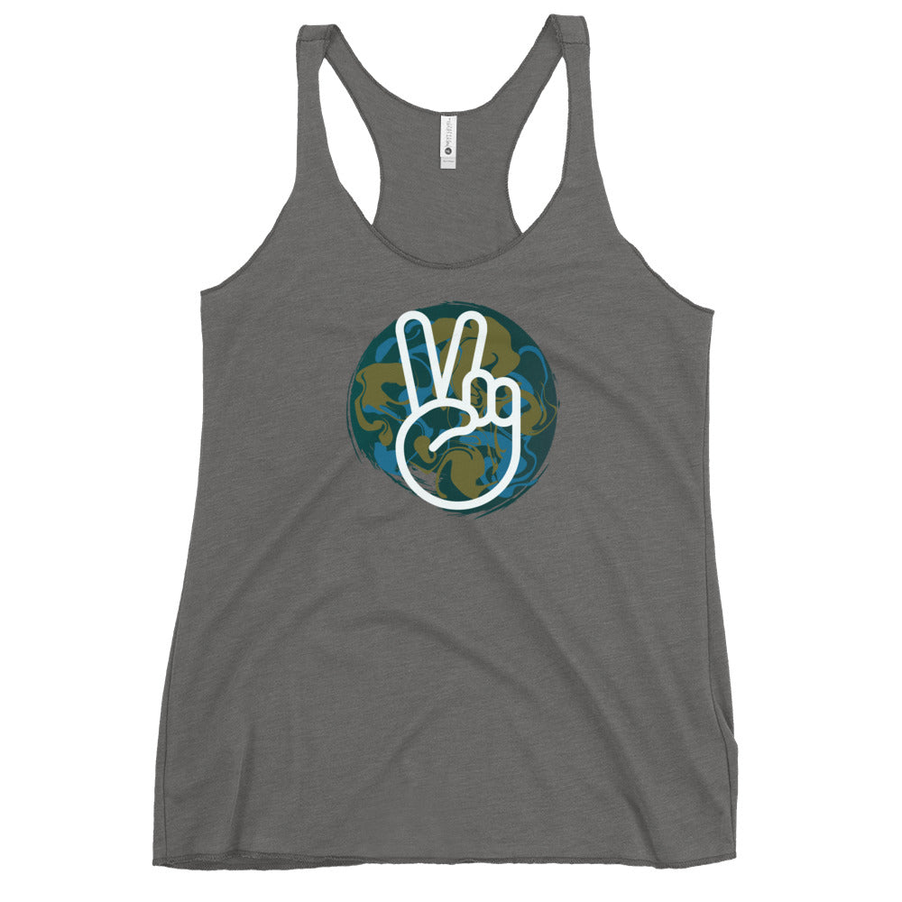 World Peace Racerback Tank - Mod Visions