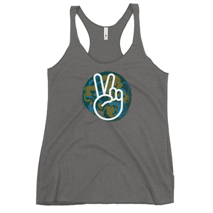 World Peace Racerback Tank - Mod Visions