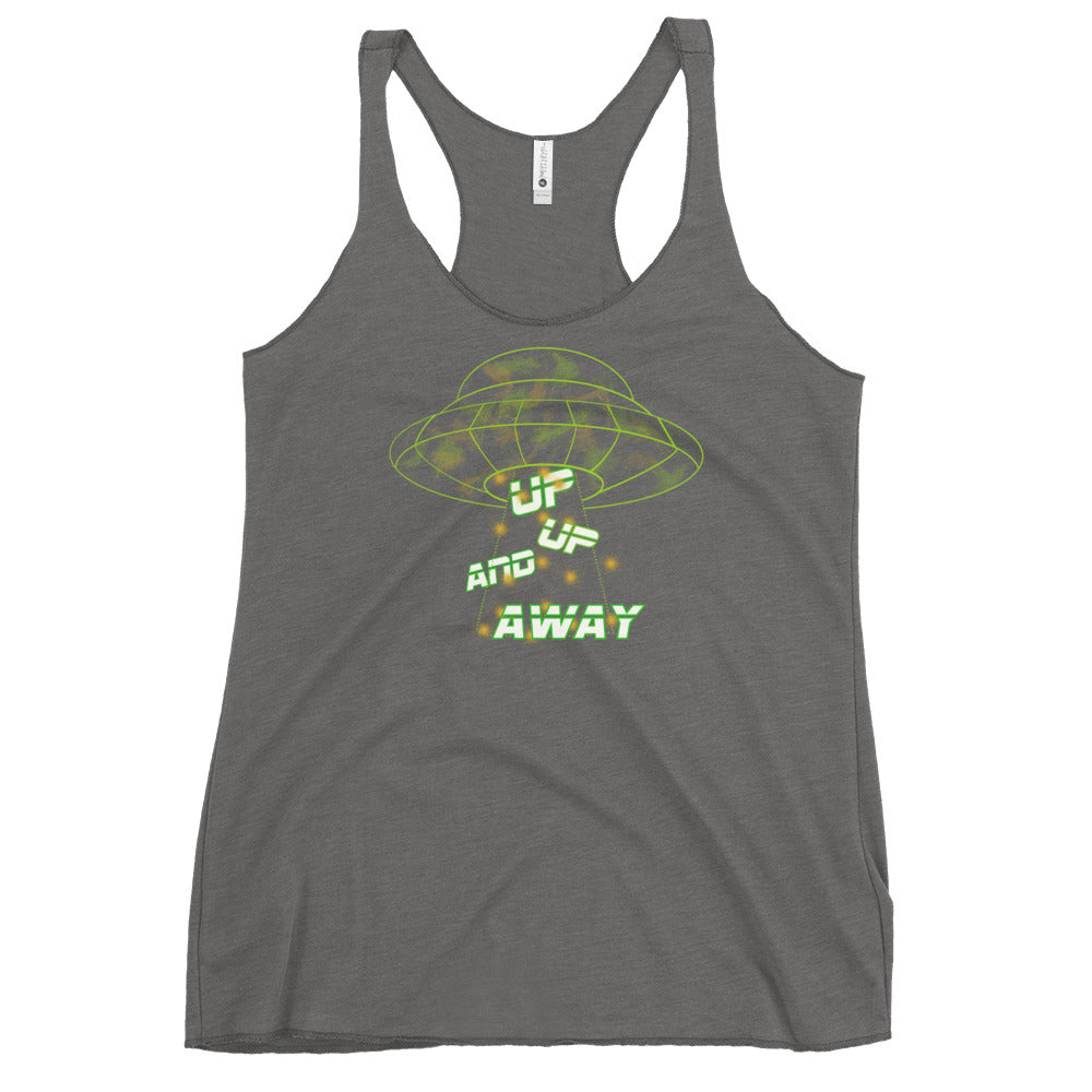 Up Up And Away Racerback Tank - Mod Visions