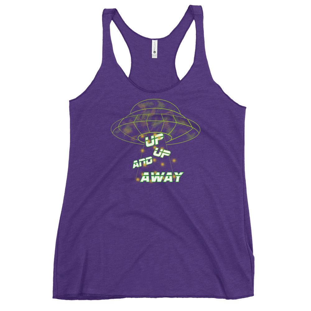Up Up And Away Racerback Tank - Mod Visions