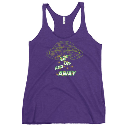 Up Up And Away Racerback Tank - Mod Visions