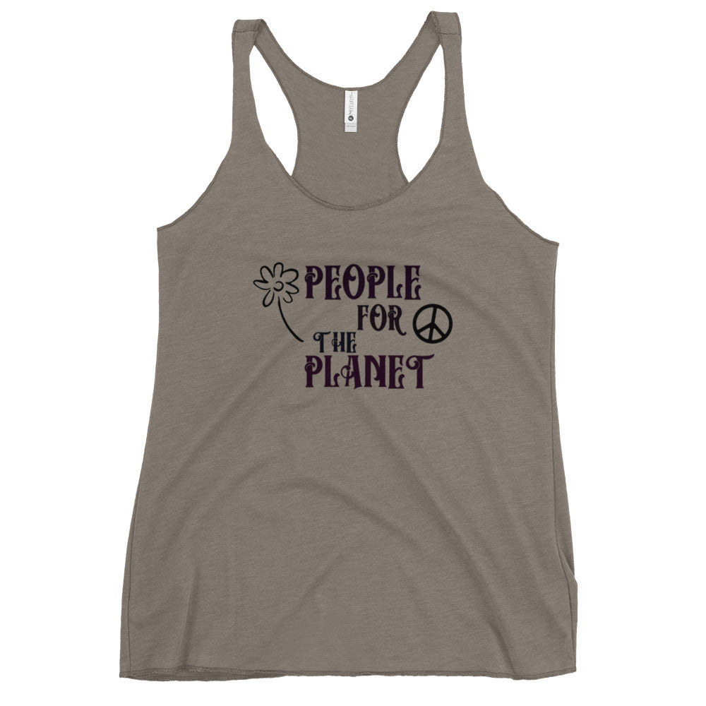 People For The Plant Racerback Tank - Mod Visions