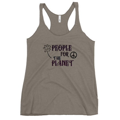 People For The Plant Racerback Tank - Mod Visions