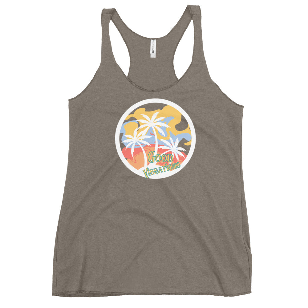 Good Vibrations Racerback Tank - Mod Visions