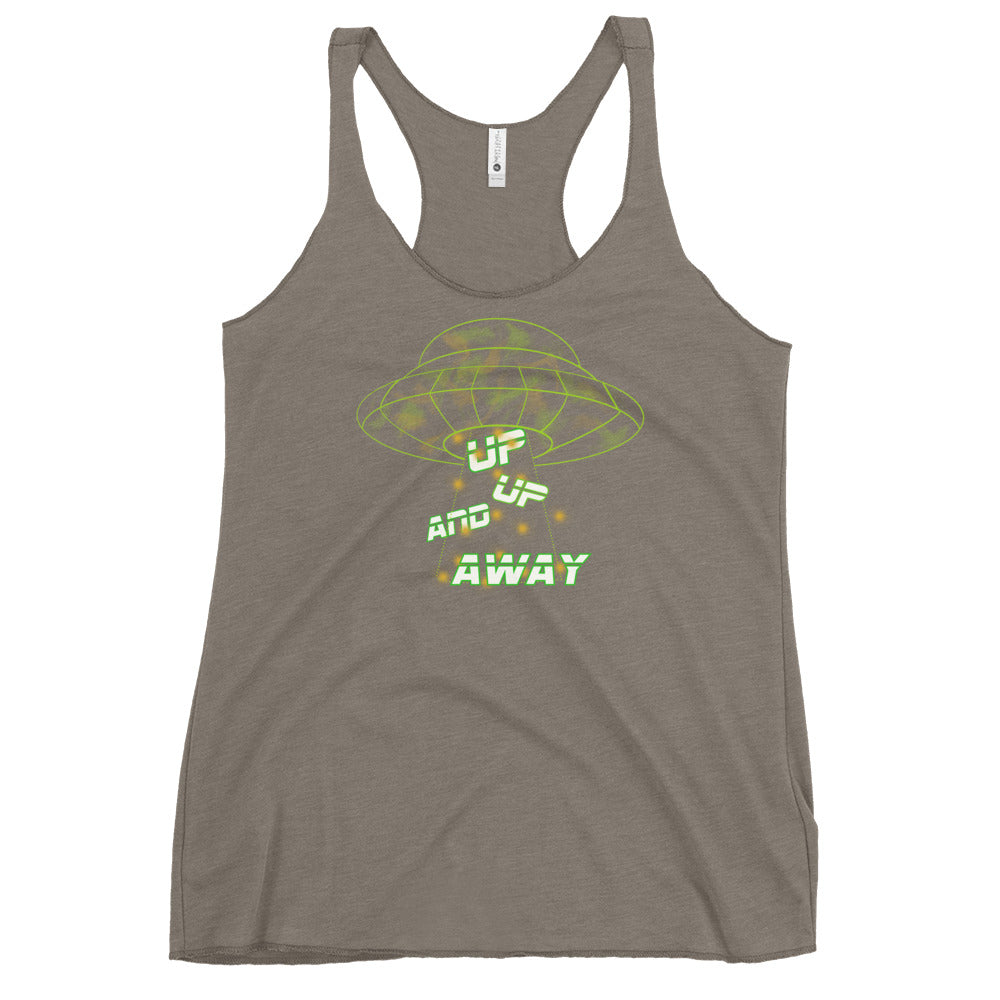 Up Up And Away Racerback Tank - Mod Visions