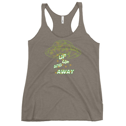 Up Up And Away Racerback Tank - Mod Visions
