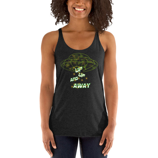 Up Up And Away Racerback Tank - Mod Visions
