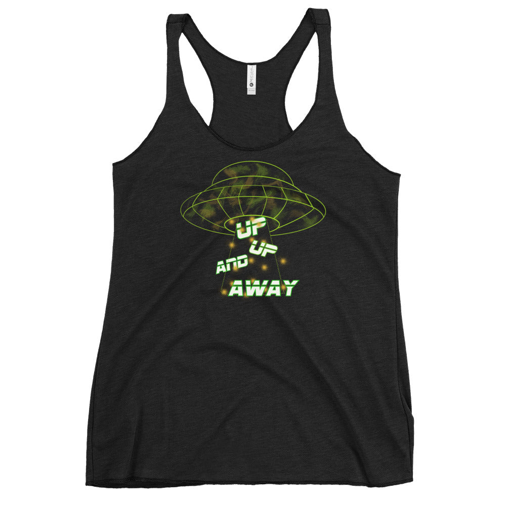 Up Up And Away Racerback Tank - Mod Visions