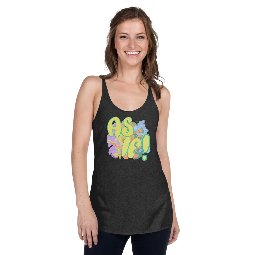 As If Racerback Tank - Mod Visions