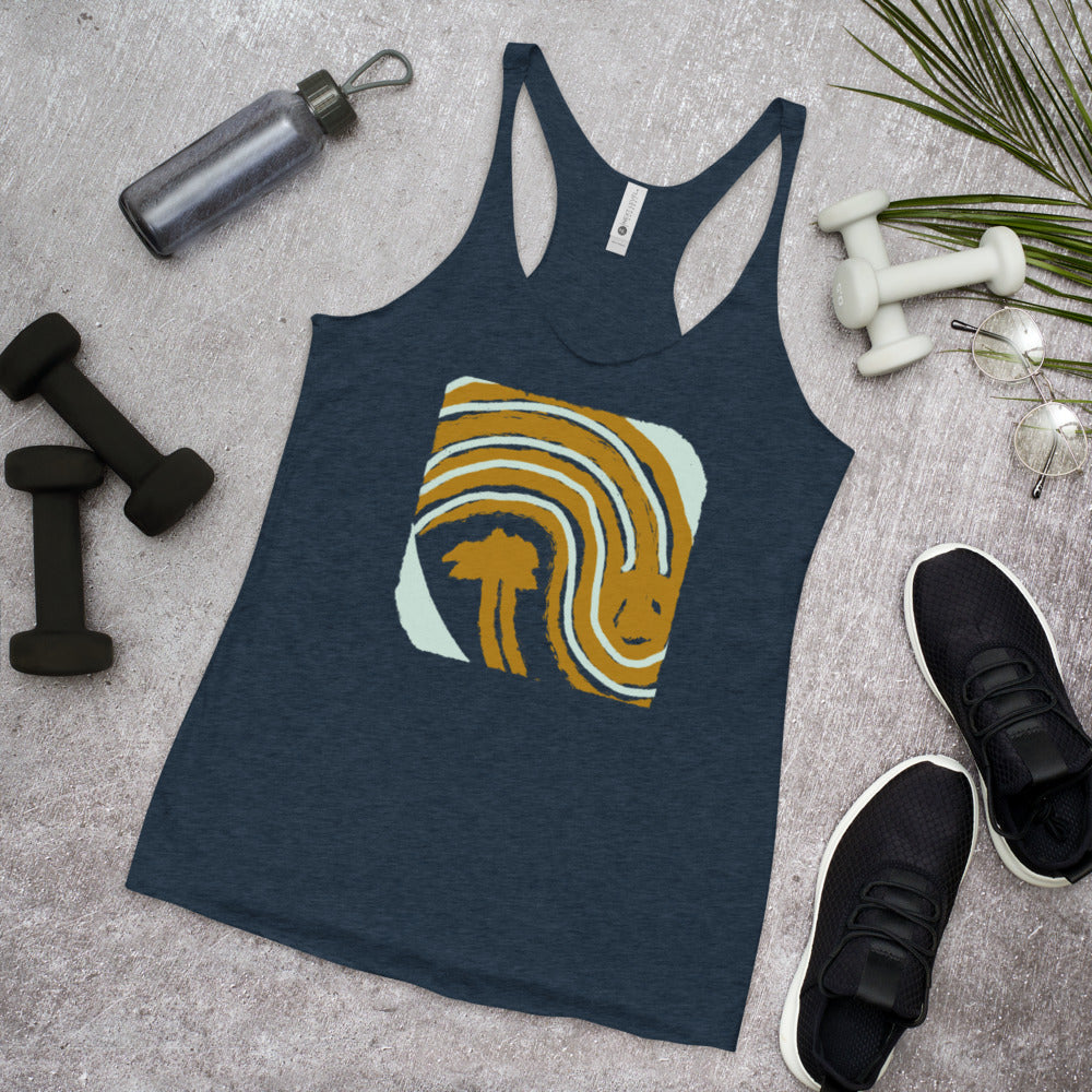 Wave Rider Racerback Tank - Mod Visions