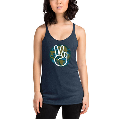 World Peace Racerback Tank - Mod Visions
