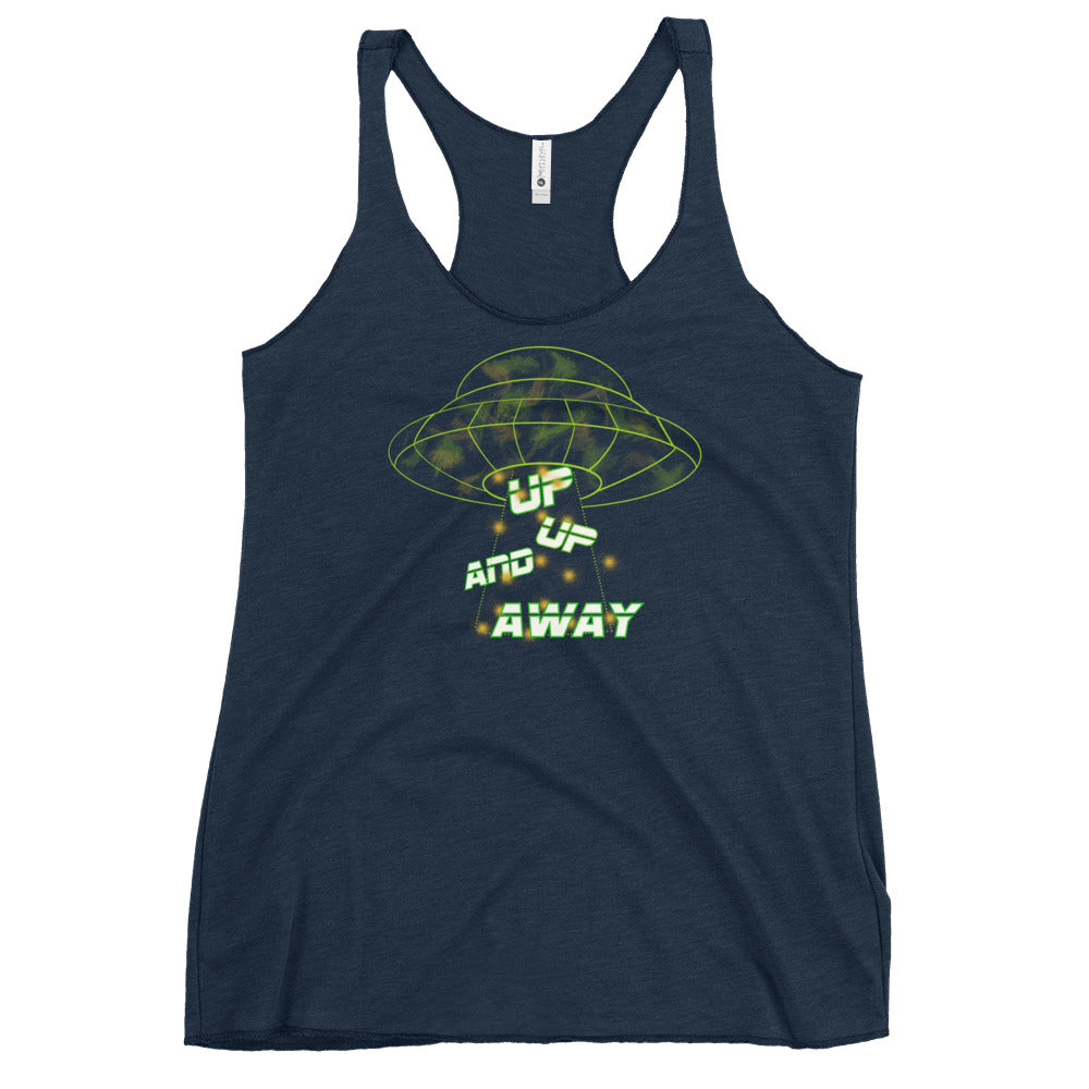 Up Up And Away Racerback Tank - Mod Visions