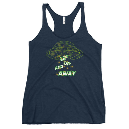 Up Up And Away Racerback Tank - Mod Visions