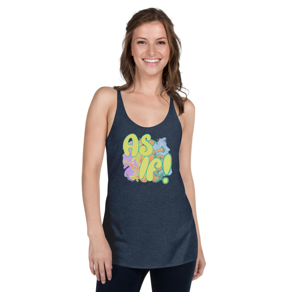 As If Racerback Tank - Mod Visions