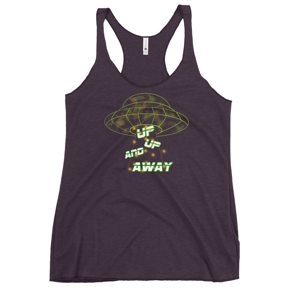 Up Up And Away Racerback Tank - Mod Visions