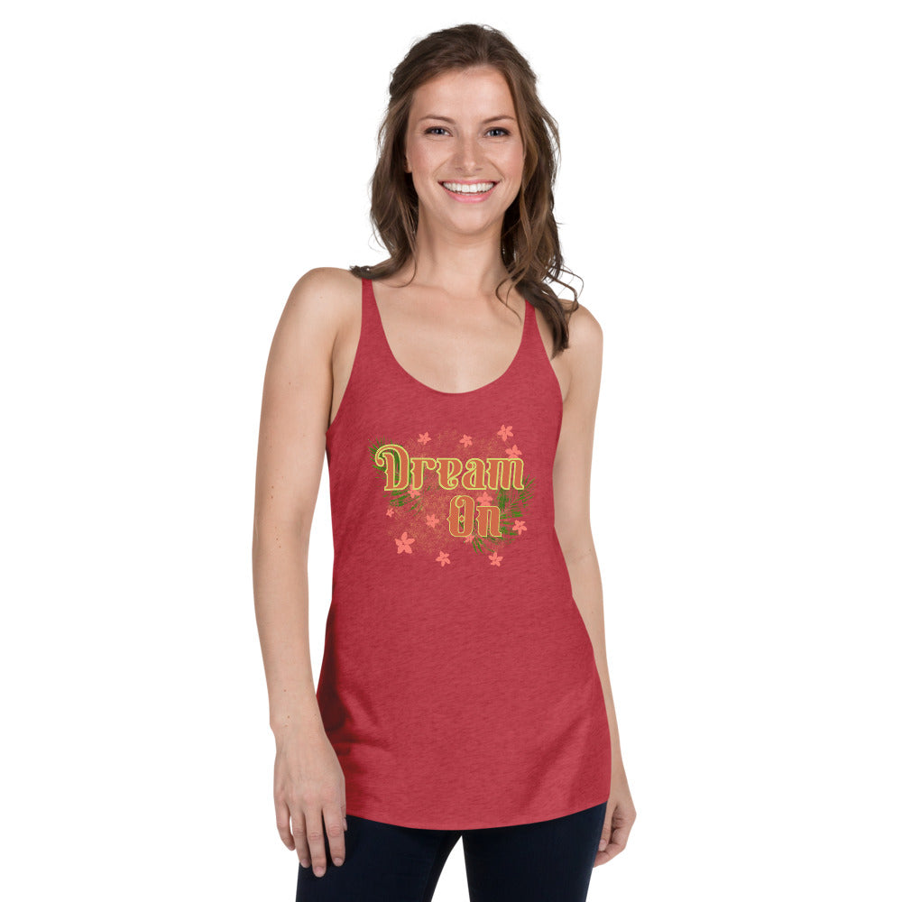 Dream On Racerback Tank - Mod Visions