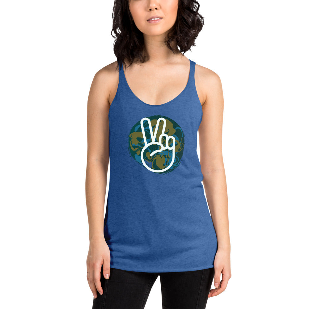 World Peace Racerback Tank - Mod Visions