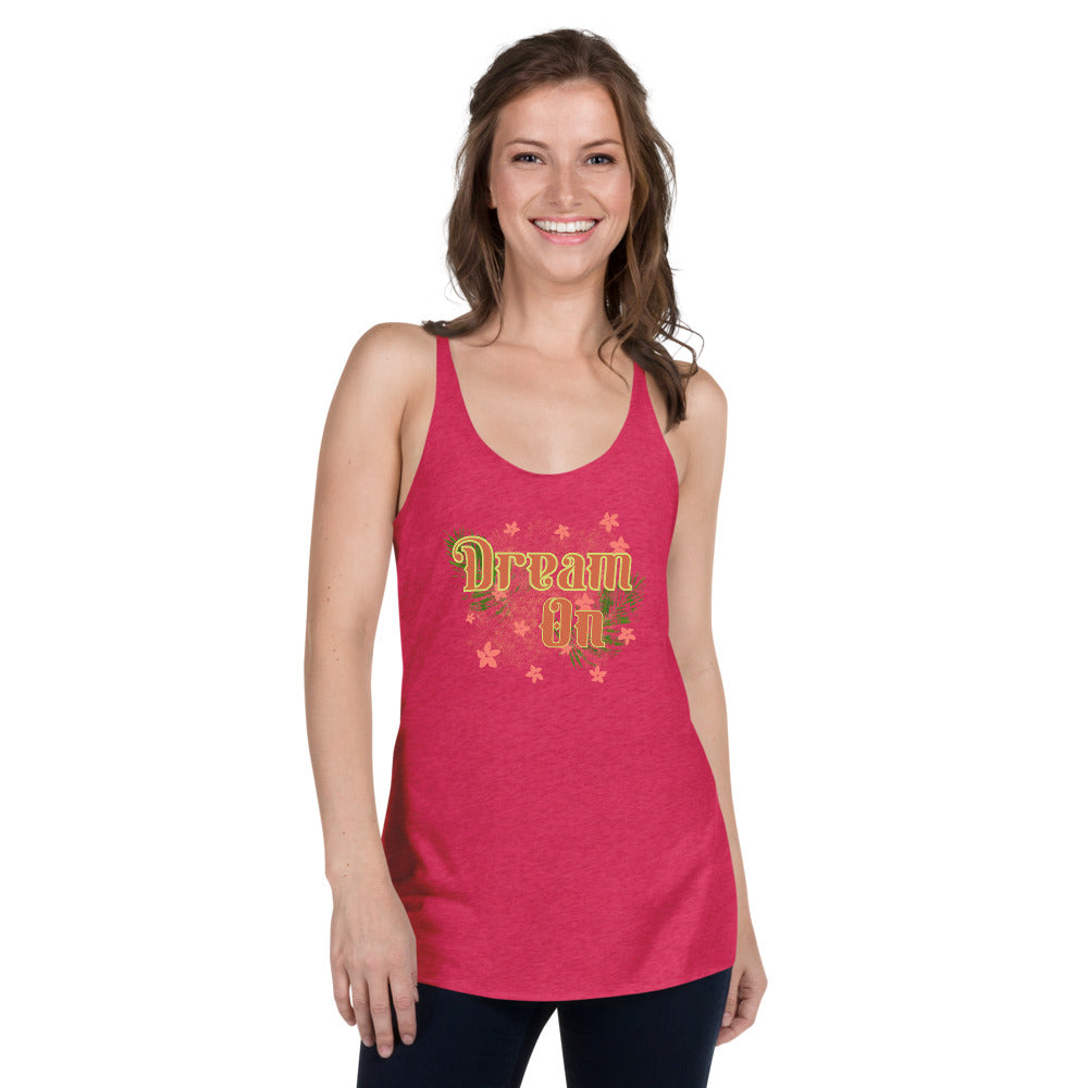 Dream On Racerback Tank - Mod Visions