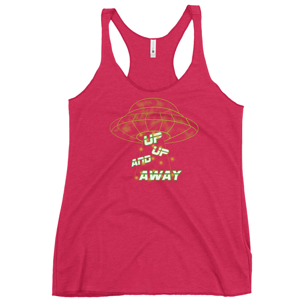 Up Up And Away Racerback Tank - Mod Visions