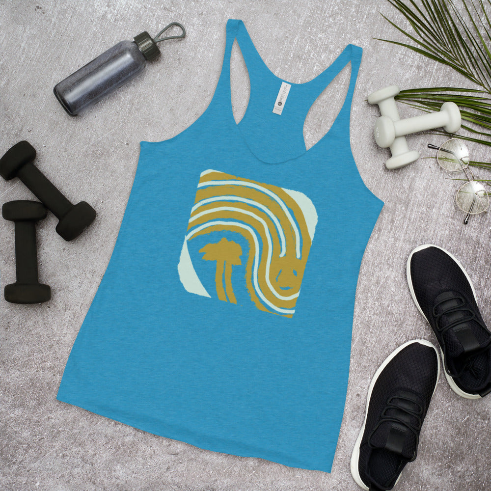 Wave Rider Racerback Tank - Mod Visions