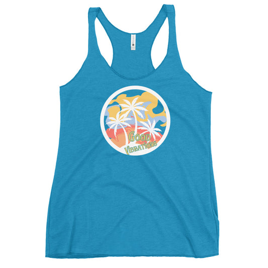 Good Vibrations Racerback Tank - Mod Visions