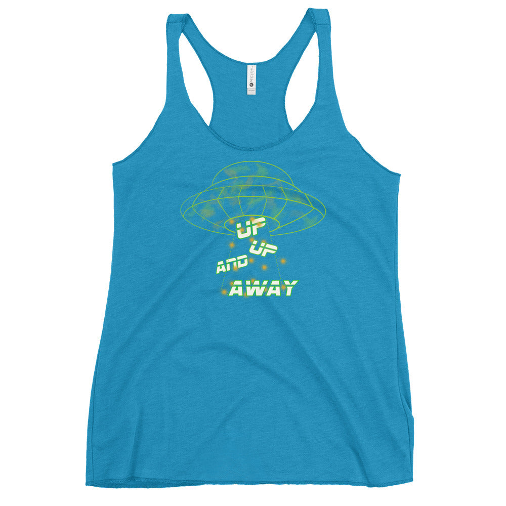Up Up And Away Racerback Tank - Mod Visions